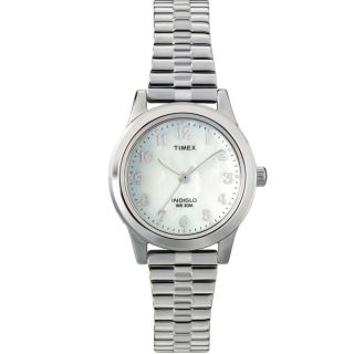Timex Womens T2M826 Elevated Classics Dress Stainless Steel Expansion