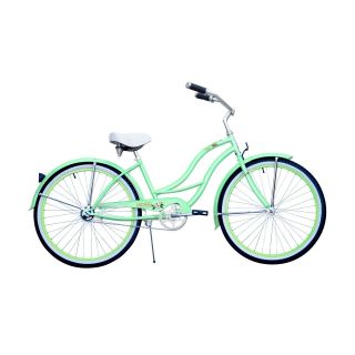 Micargi Tahiti Womens 26 inch Mint Green Beach Cruiser Bike