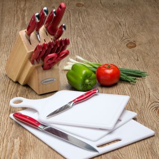 Farberware Pro Forged 15 piece Cutlery Set With 3 Bonus Cutting Boards