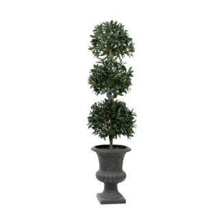 Bayleaf 3 Ball Round Tapered Topiary in Urn by Dalmarko Designs