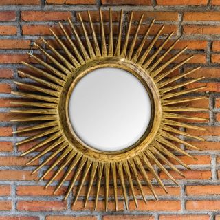 Uttermost Destello Gold Starburst Mirror   38.5W x 38.5H in.   Mirrors