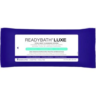 Medline ReadyBath LUXE Total Body Cleansing Heavyweight Washcloths