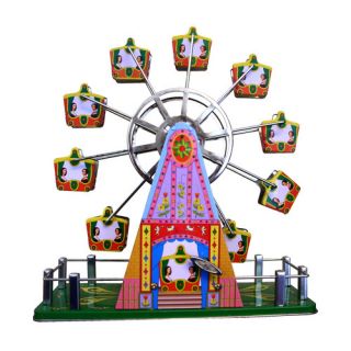 Alexander Taron Collectible Decorative Tin Toy Musical Ferris Wheel
