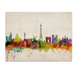 Michael Tompsett Paris Skyline Canvas Art   15468809  