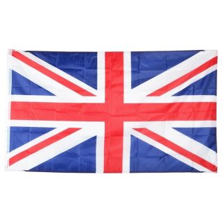 INSTEN United Kingdom Polyester National Flag Banner Decoration 3x5