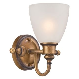 Designers Fountain 85601 ABS Isla Wall Sconce   9W in.   Aged Brass   Outdoor Wall Lights