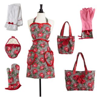 Leopard Floral Convertible Sweetheart Apron by Jessie Steele