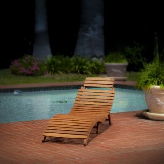 Home Loft Concept Molokini Wood Outdoor Chaise Lounge