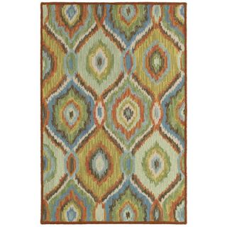 Dazzle Green Rug by LR Resources