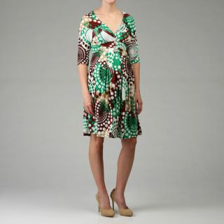 See You in Miami Womens Green Maternity Dress   Shopping