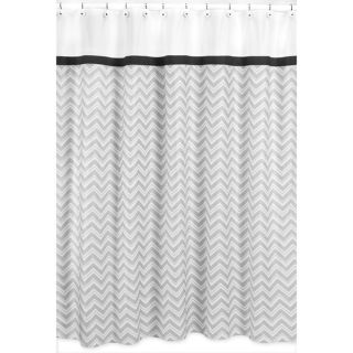 Sweet Jojo Designs Zig Zag Shower Curtain   15025936  