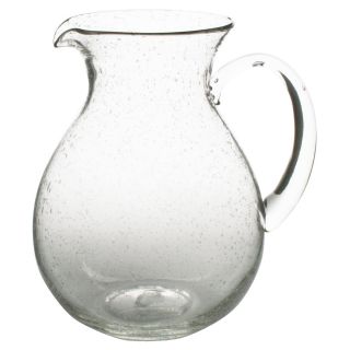 Tag Bubble Glass Pitcher   Beverage Servers