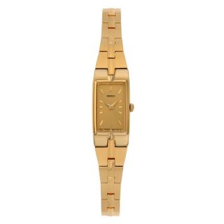 Seiko SZZC44 Womens Classic Gold Tone Brass Jewelry Watch   17182744