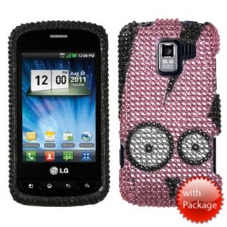 INSTEN Caffeinated Rabbit Phone Case Cover for LG VS700 Enlighten