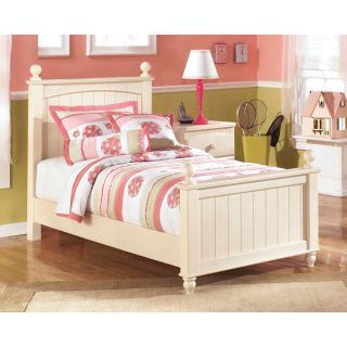 Signature Design by Ashley Cottage Retreat Cream Poster Bed
