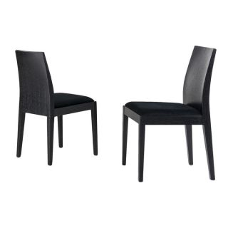 Modrest Modern Black Fabric Dining Chair