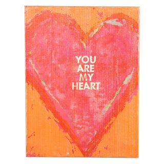 Southern Enterprises Holly & Martin Swoon Wall Panel   You Are My Heart   Wall Art