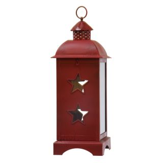 Toland Home Garden Star Lantern with Flameless Candle