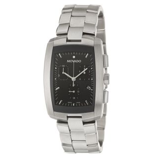 Movado Mens Eliro Stainless Steel Chronograph Watch   15640183