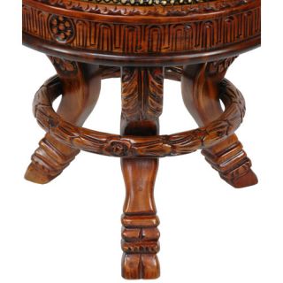 Queen Anne Tuffet Stool by Oriental Furniture