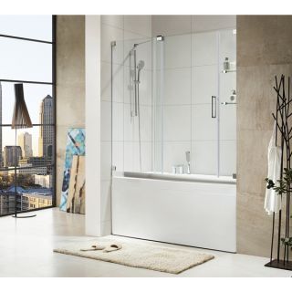 Paragon Bath   OASIS E   Premium (10mm) Thick Clear Tempered Glass, 60