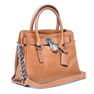 MICHAEL Michael Kors Hamilton Leather Satchel Bag   Shopping