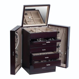 Mele & Co. Geneva Upright Jewelry Box