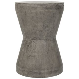Safavieh Torre Concrete Accent Table (Dark Grey)   18686243