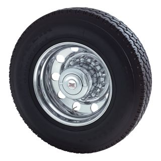 Phoenix USA Hub Covers — Rear Wheels, Pair of Covers, Model# QH1300AS  Wheel Covers