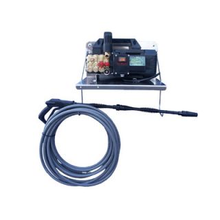 1450 PSI Cold Water Electric Wall Mount Pressure Washer with Electric