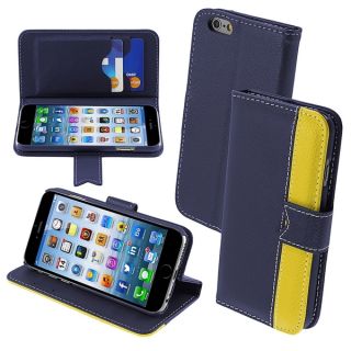INSTEN Leather Folio Flap Card Wallet Stand Case For Apple iPhone 6 4