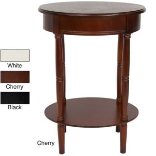 Wood 26 inch Classic Oval Lamp Table (China)   Shopping