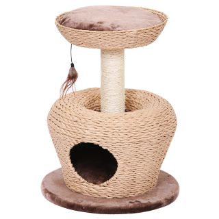 PetPals Group Apple Shape Rope Cat Condo   Cat Houses