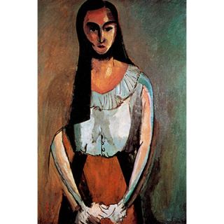 iCanvasArt The Italian Woman Canvas Wall Art by Henri Matisse