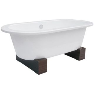 Schon Contemporary Leg 66 Inch Cast Iron Freestanding Tub   Freestanding Tubs