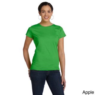 Womens Fine Jersey Crew Neck T shirt   16234744  