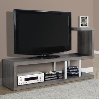 Monarch 60 in. Reclaimed Look TV Console   Dark Taupe   TV Stands