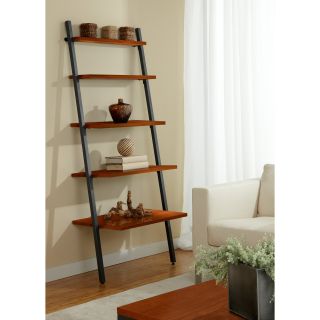 Jesper Parson Five Tier Ladder Bookcase   Bookcases