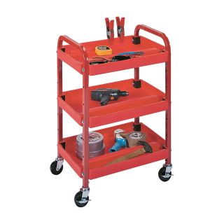 Luxor 3-Shelf Tool Cart, Model# ATC 332  Service Carts