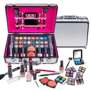 SHANY Carry all Makeup Train Case with Pro Makeup and Reusable