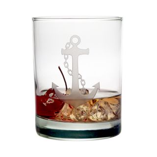 Anchor Collection 14 ounce Double Old Fashioned Glasses (Set of 4
