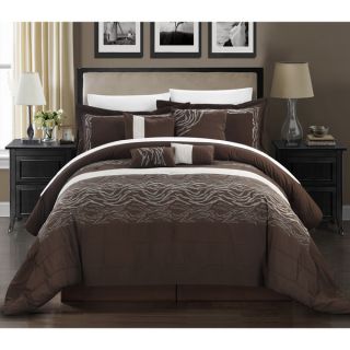 Luxor Treasures Wrinkle Resistant 7 piece Carleton Comforter Set