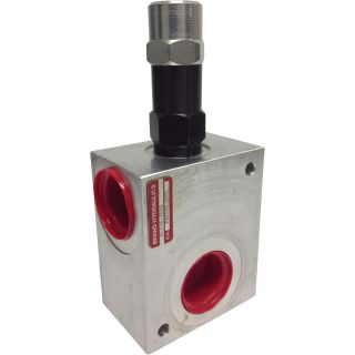 Brand Hydraulic In-Line Relief Valve — 30 GPM Flow Rate, Model# RLC12-2000  Relief Valves
