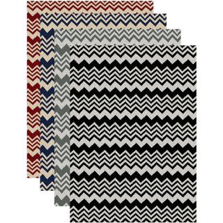 Ashley Contemporary Chevron Print Area Rug (79 x 11)