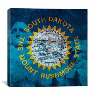 Flags South Dakota Mount Rushmore, National Monumen Graphic Art on