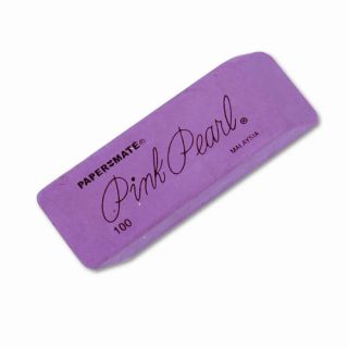 Sanford Ink Corporation Pink Pearl Eraser, Medium, 24 Per Box