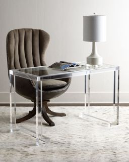 INTERLUDE Dana Acrylic Writing Desk