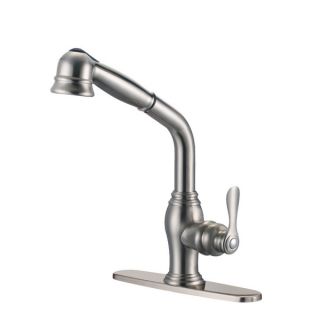 Lottare 800116 B&B Series Pull out Stainless Steel Kitchen Faucet