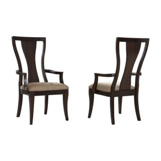 Legacy Laurel Heights Splat Back Arm Chair   Set of 2   Dining Chairs