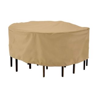 Classic Accessories Terrazzo Round Patio Table and Chair Set Cover